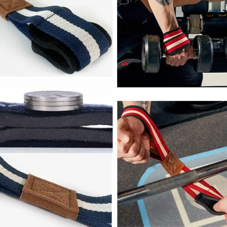 8-shaped Sports Booster Belt Grip Belt Fitness Pull-up Assist Belt Sports Bracer, Size:XL(Red)