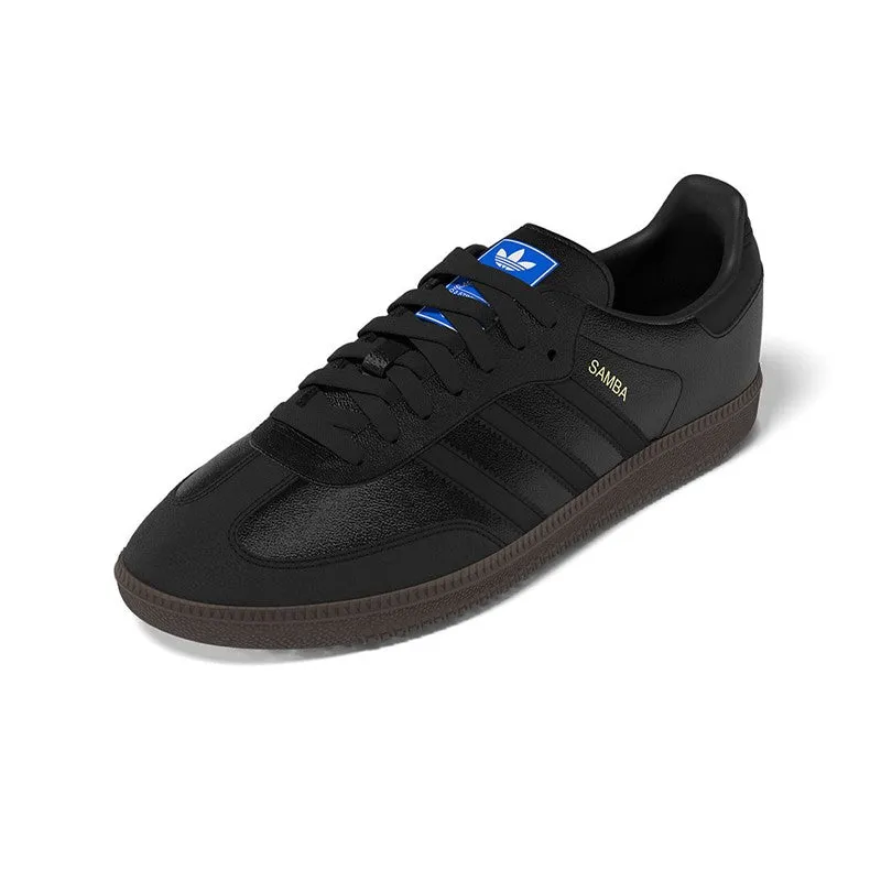 Adidas Originals Samba OG (Core Black/Core Black/Gum) Men's Shoes IE3438