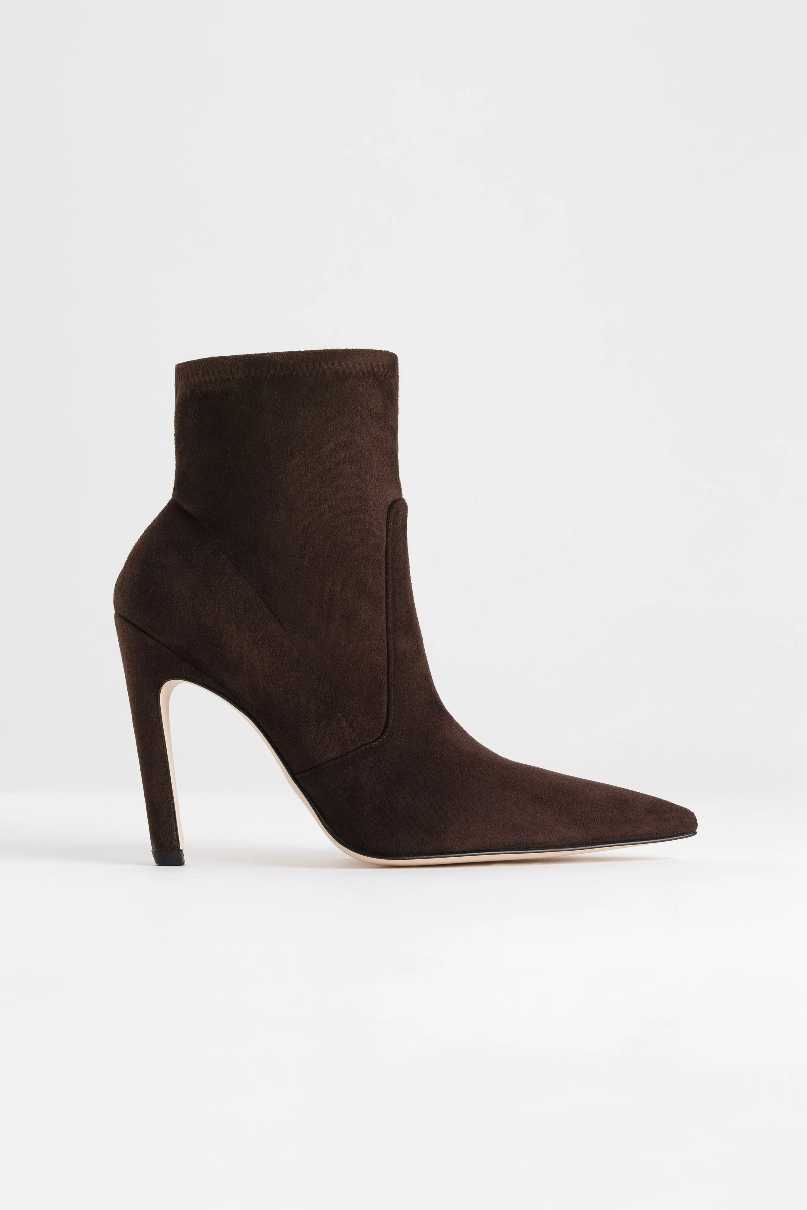 BASIC BOOTIE | SUEDE CHOC BROWN002