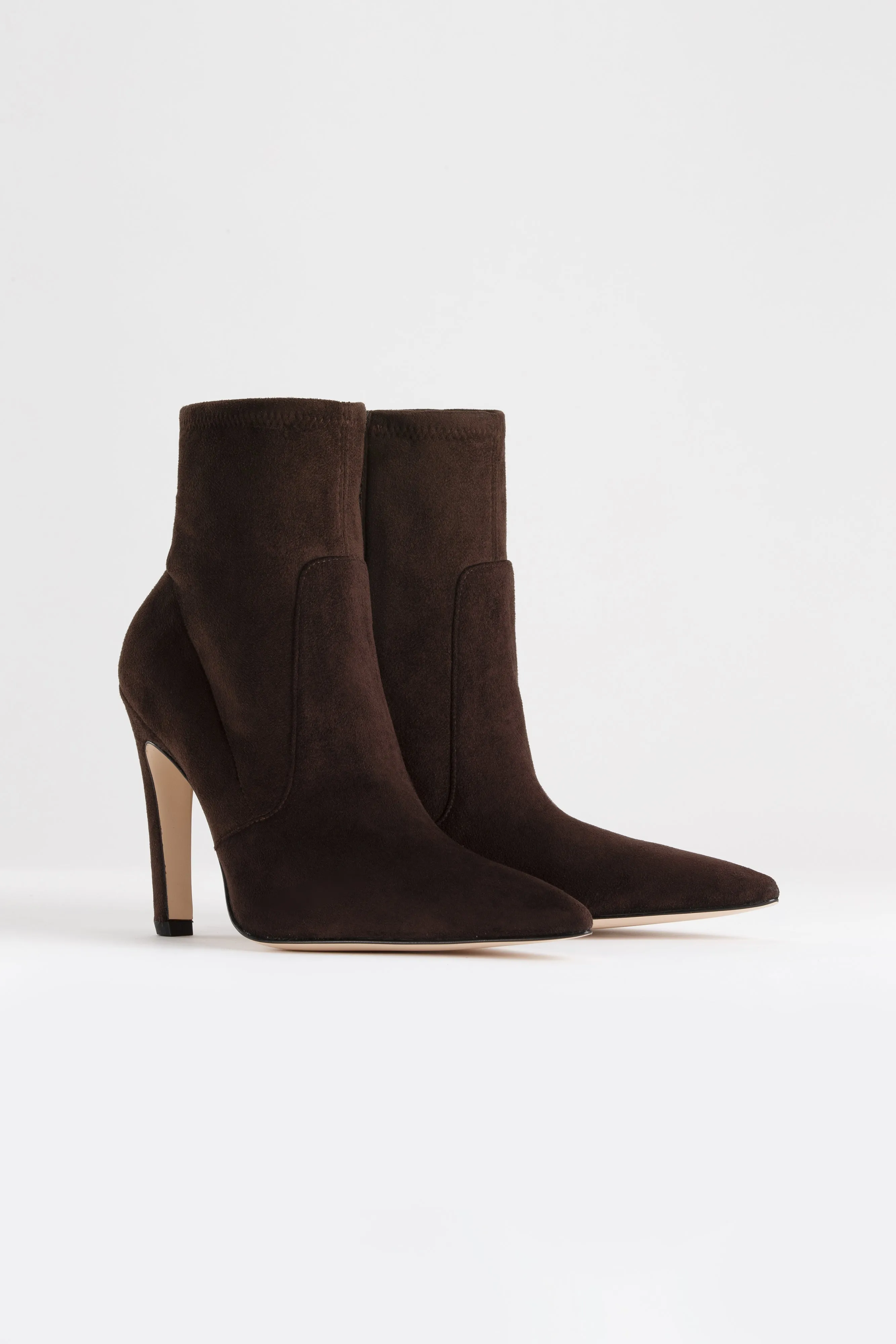 BASIC BOOTIE | SUEDE CHOC BROWN002