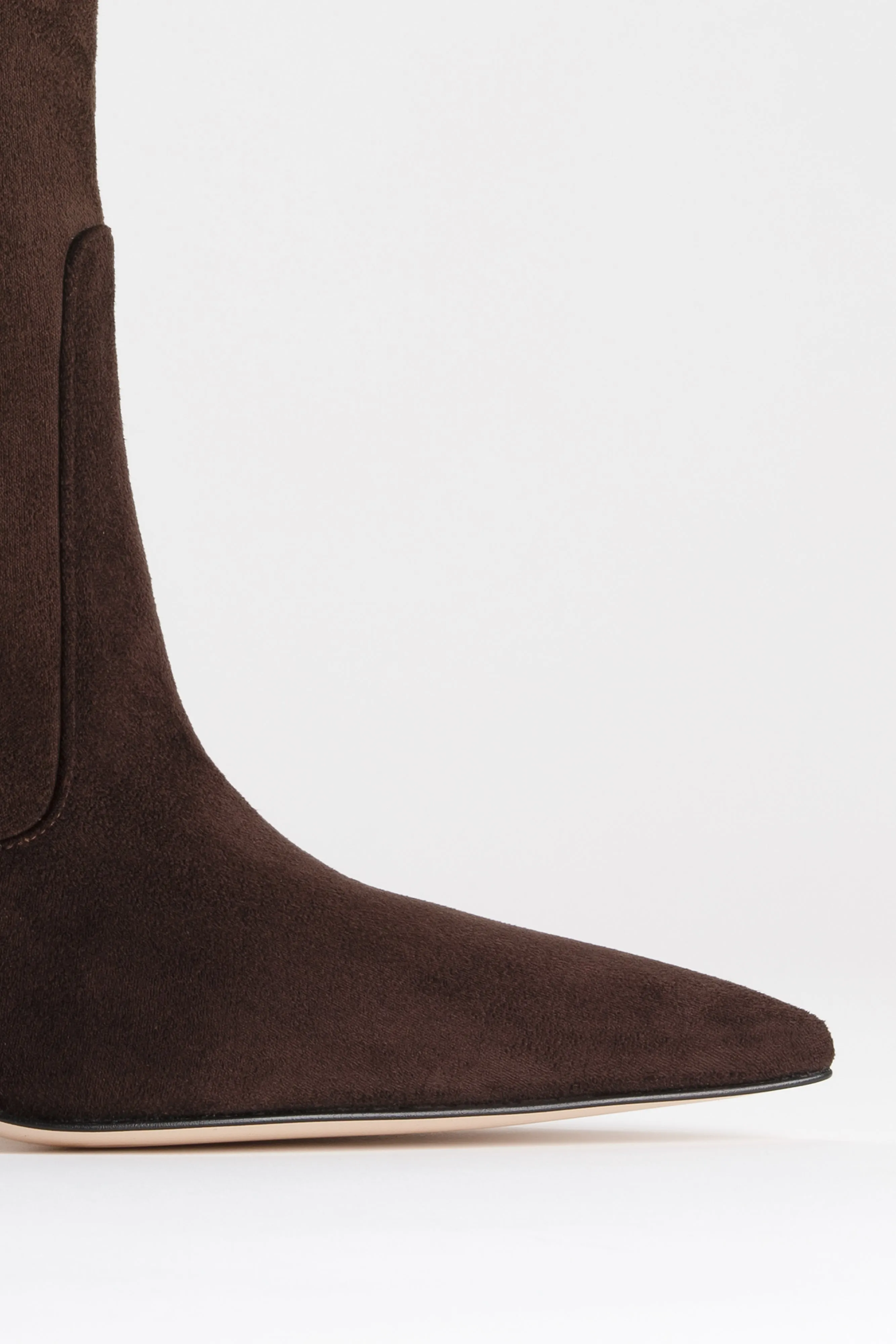 BASIC BOOTIE | SUEDE CHOC BROWN002