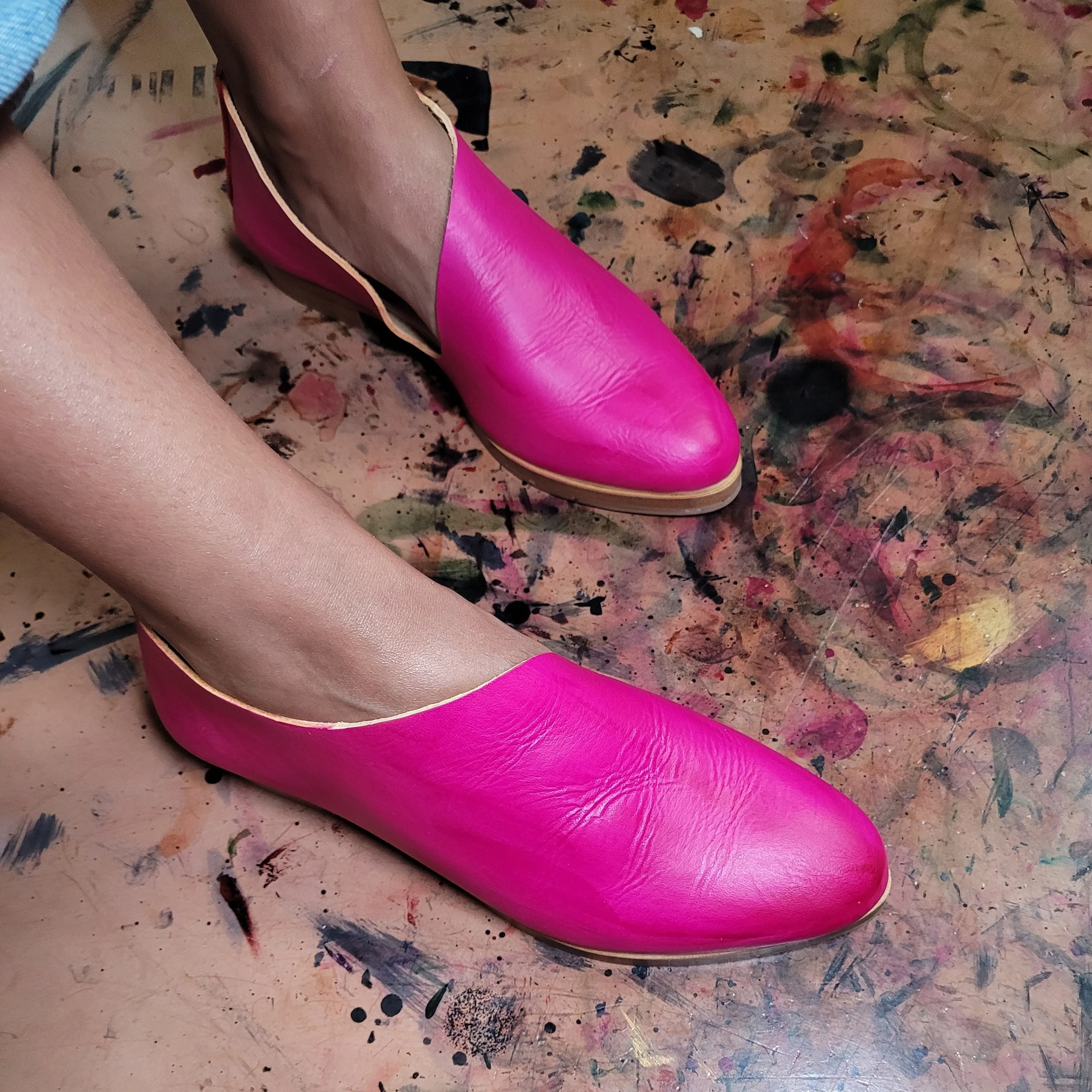 BBF24 SALE. SIZE 40. THE KIM. BB RAMBUTAN PINK. 2CM