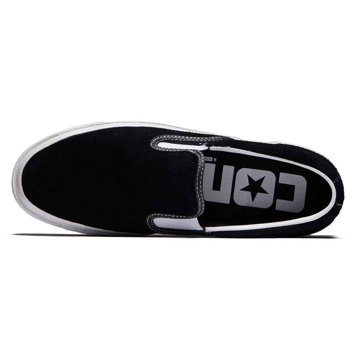 Converse One Star Cc Slip Pro Shoes - Black/White/White