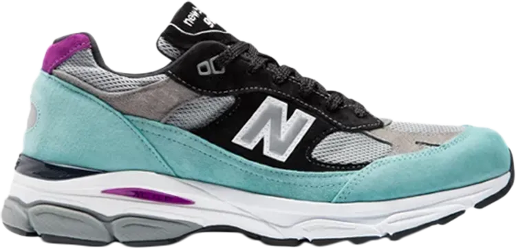 New Balance 991.9 Made in England 'Light Tidepool' Sneakers, Turquoise