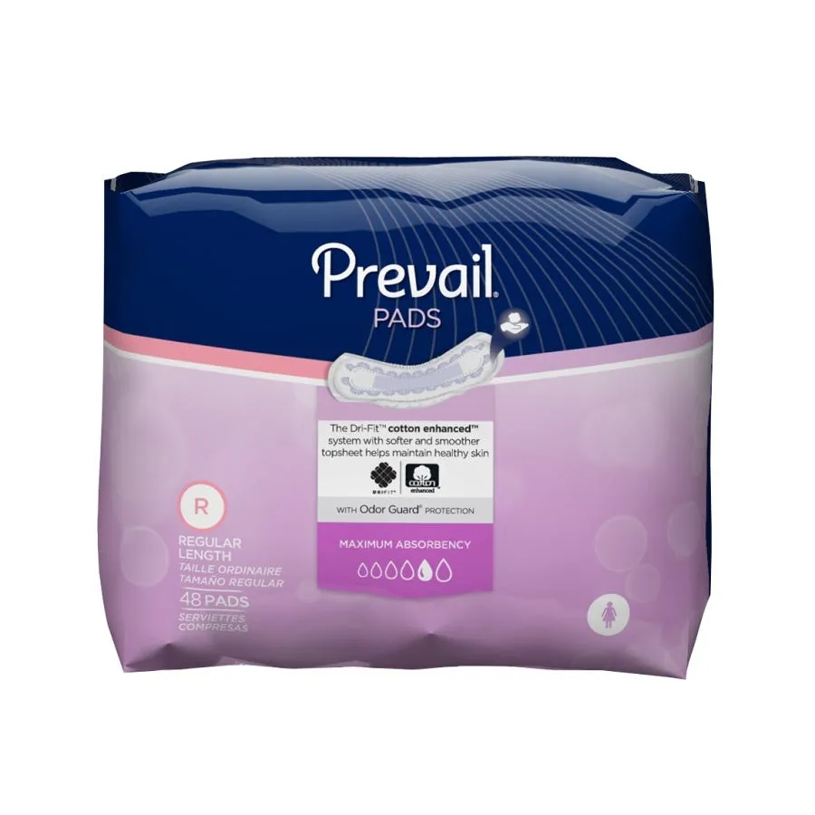 Prevail PV-916/1 Bladder Control Pad Pack of 48