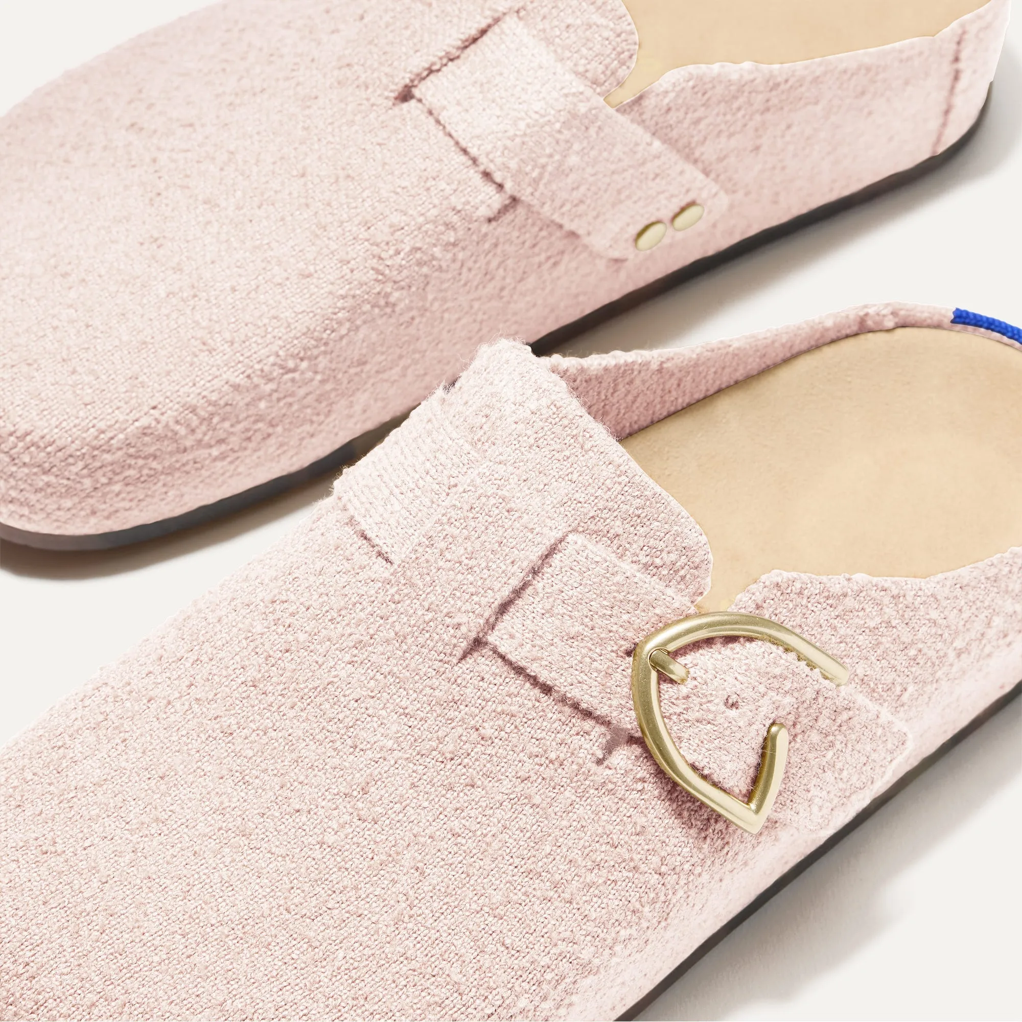 The Buckle Clog - Ballerina Bouclé