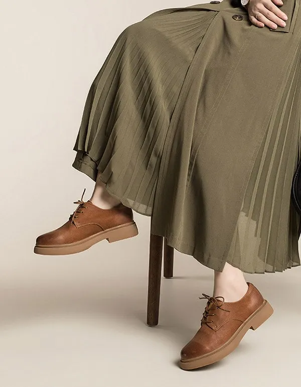 Women Fashion British Style Martin Shoes