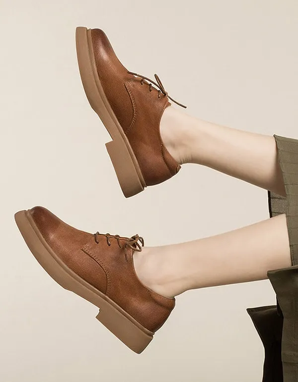 Women Fashion British Style Martin Shoes