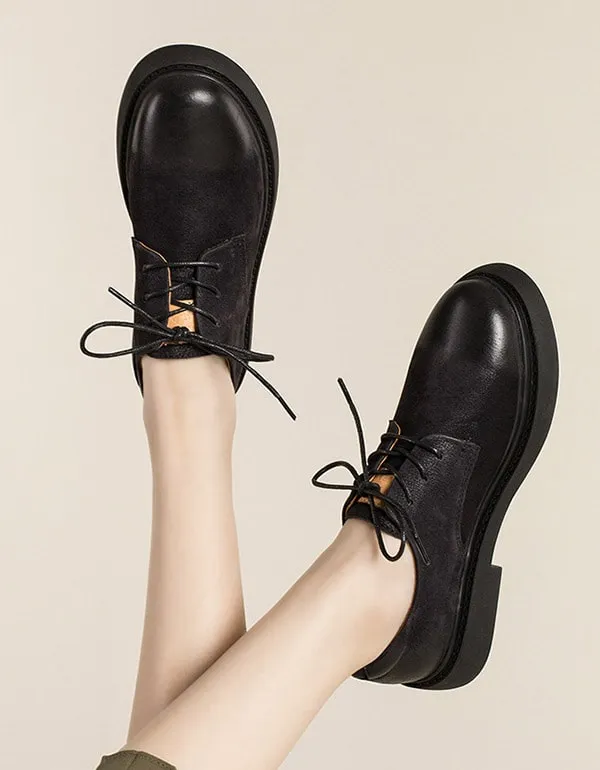 Women Fashion British Style Martin Shoes