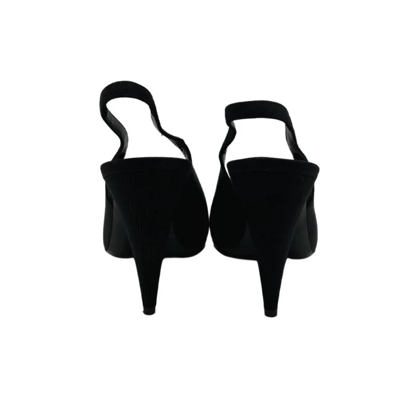 YSL Grosgrain Canvas St Sulpice Pumps